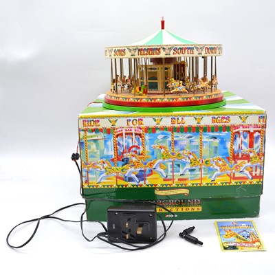 Lot 1213 - Corgi Toys ref CC20402 'South Down Gallopers' carousel, 1:50 scale, boxed.