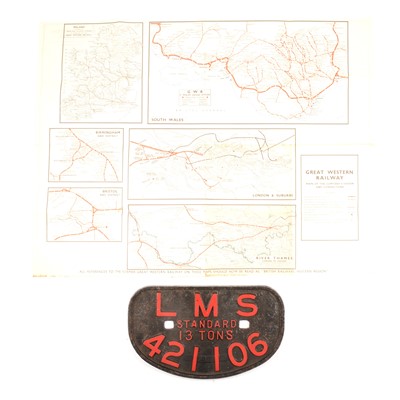 Lot 133 - Railway related items