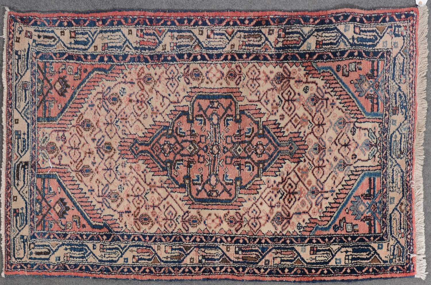 Lot 451 - Small Persian rug