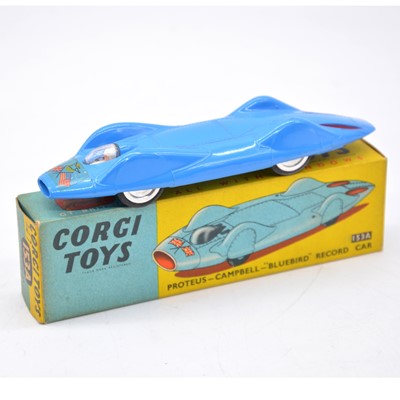 Lot 1098 - Corgi Toys die-cast model, ref 153A Proteus Campbell 'Bluebird' record car
