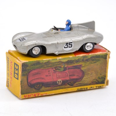 Lot 1141 - Nicky Toys die-cast model, ref 238 Jaguar D Type racing car