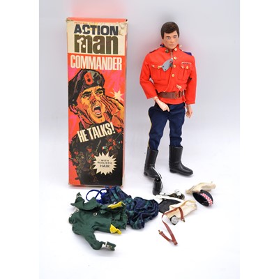 Lot 1193 - Action Man by Palitoy Commander figure, boxed etc