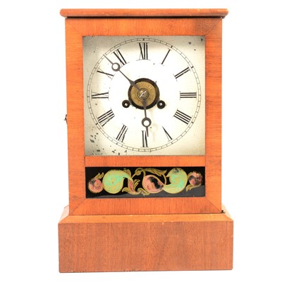 Lot 182 - Mahogany cased shelf clock