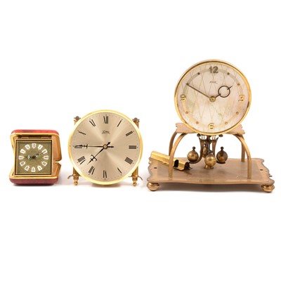 Lot 200 - Schatz, Kundo and Bentima mantel clocks and spares