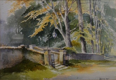 Lot 73 - David Weston, ‘The Most Perfect Autumn Morning’ and Rolls Royce Fantasia, signed