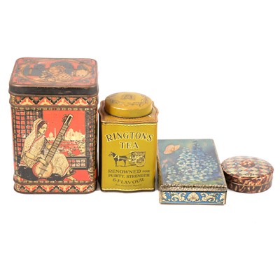 Lot 155 - Walters Palm Toffee tin, collection of other tins.