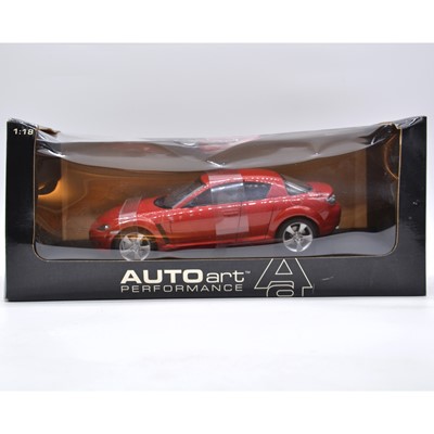 Lot 1244 - Autoart Performance model Mazda RX-8, 1:18 scale, boxed.