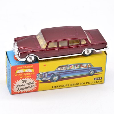 Lot 1089 - Corgi Toys die-cast model, ref 247 Mercedes Benz 600 Pullman, boxed