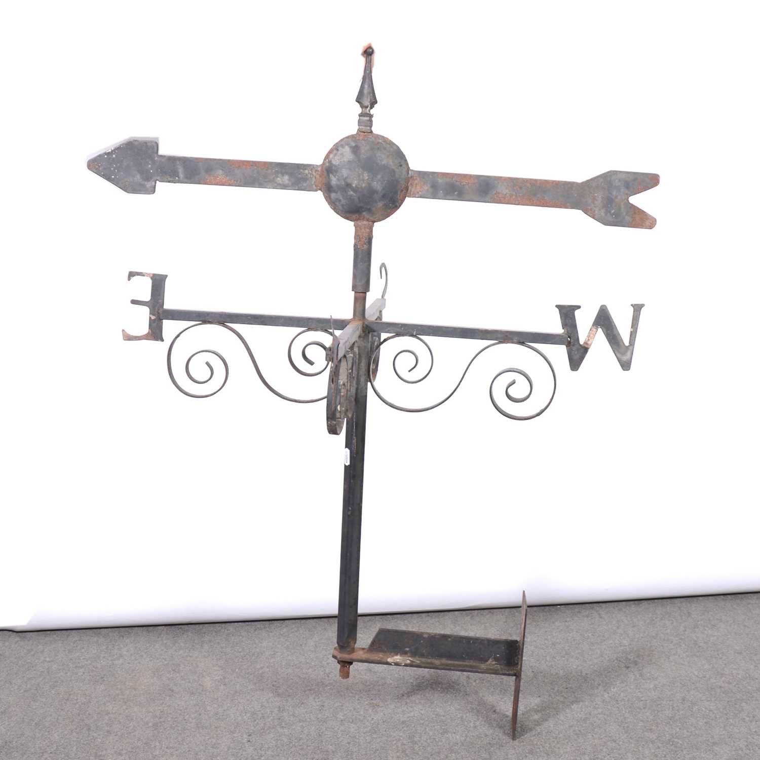 Lot 377 - Wrought iron weather vane