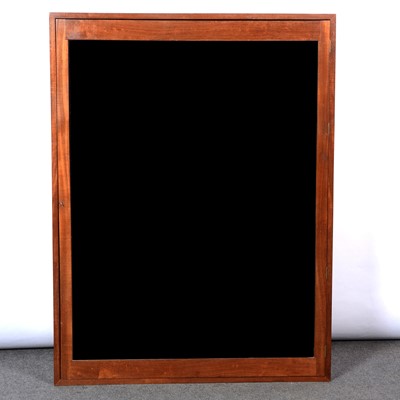 Lot 331 - Mahogany wall display case