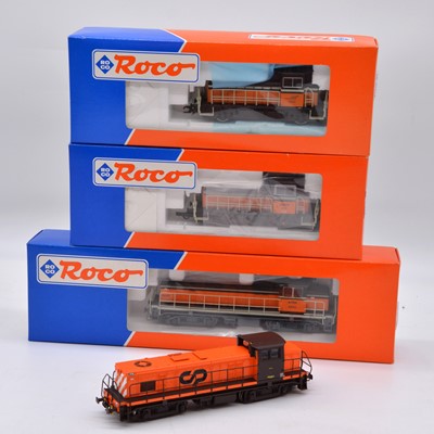 Lot 432 - Four Roco HO gauge model railway locomotives