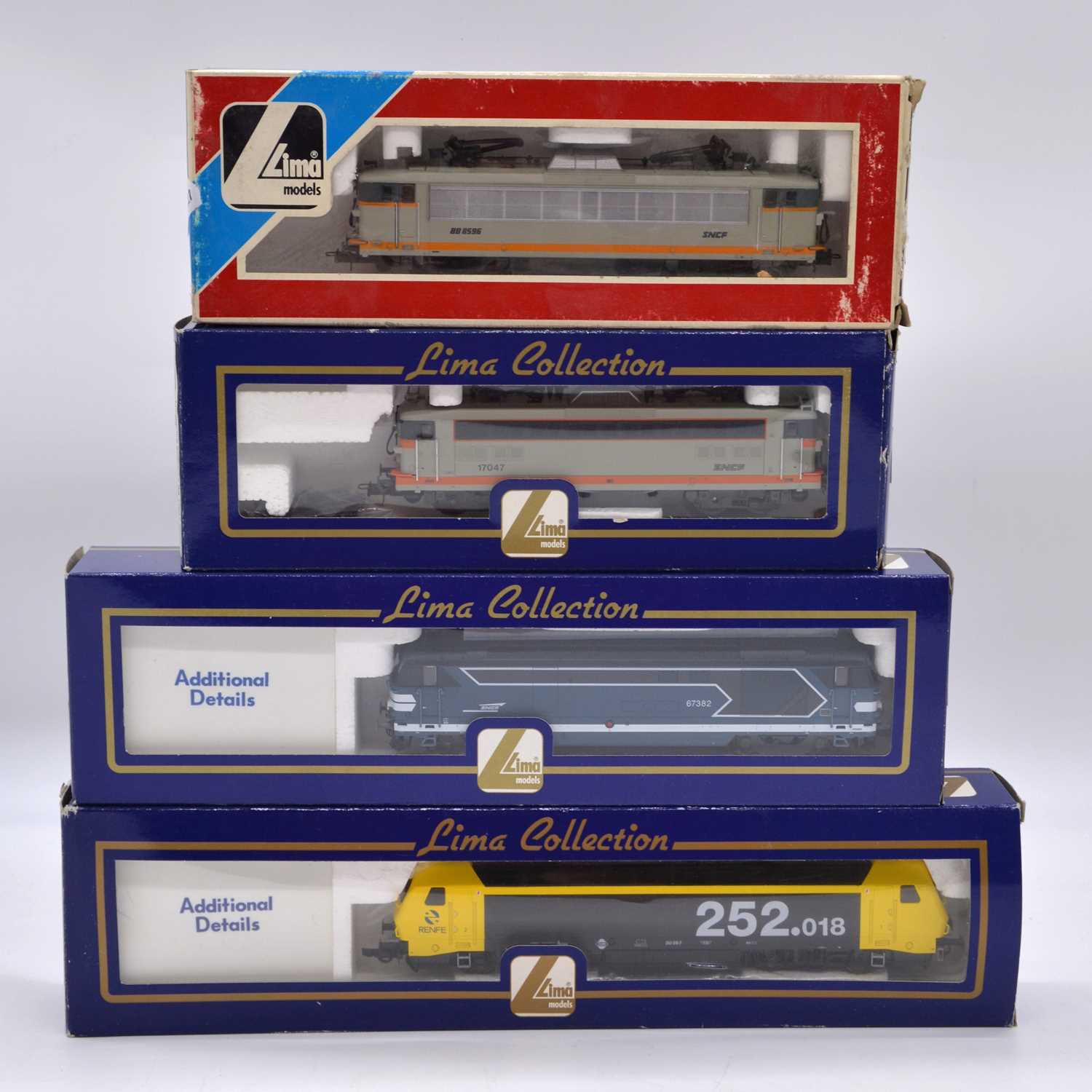 Lot 415 - Four Lima HO gauge model railway locomotives