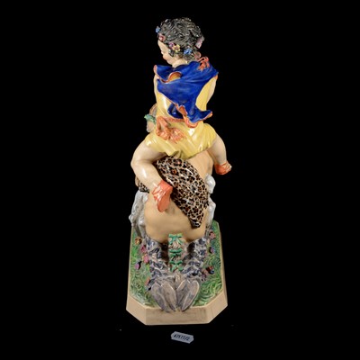 Lot 65 - Charles Vyse, 'La Folie Bergère', an earthenware figural group
