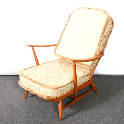 Lot 425 - Ercol beech armchair