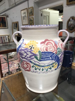 Lot 18 - Four Staffordshire Toby jugs, Wedgwood Jasper ware vase, etc