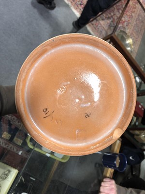 Lot 18 - Four Staffordshire Toby jugs, Wedgwood Jasper ware vase, etc
