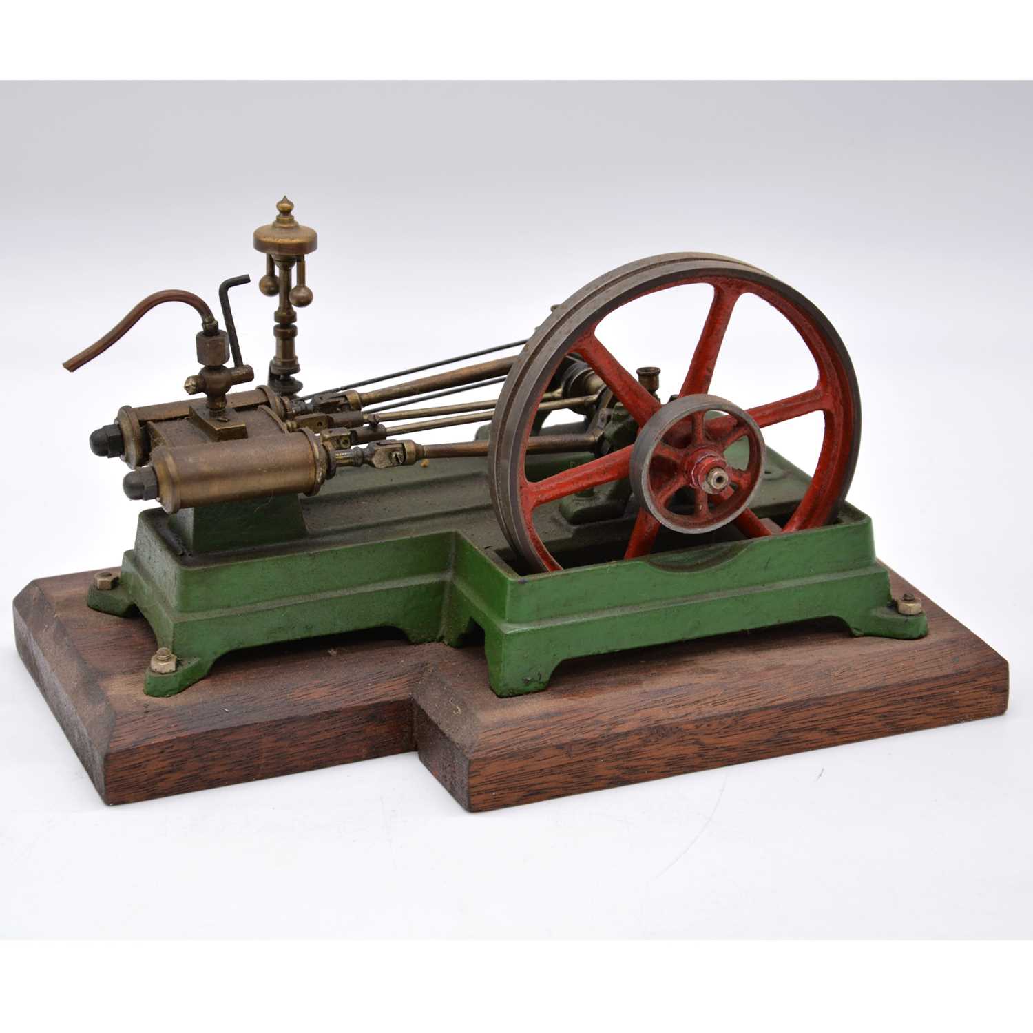 Lot 89 - A well-made horizonal steam mill engine, on