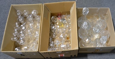 Lot 95 - Three boxes of glasswares