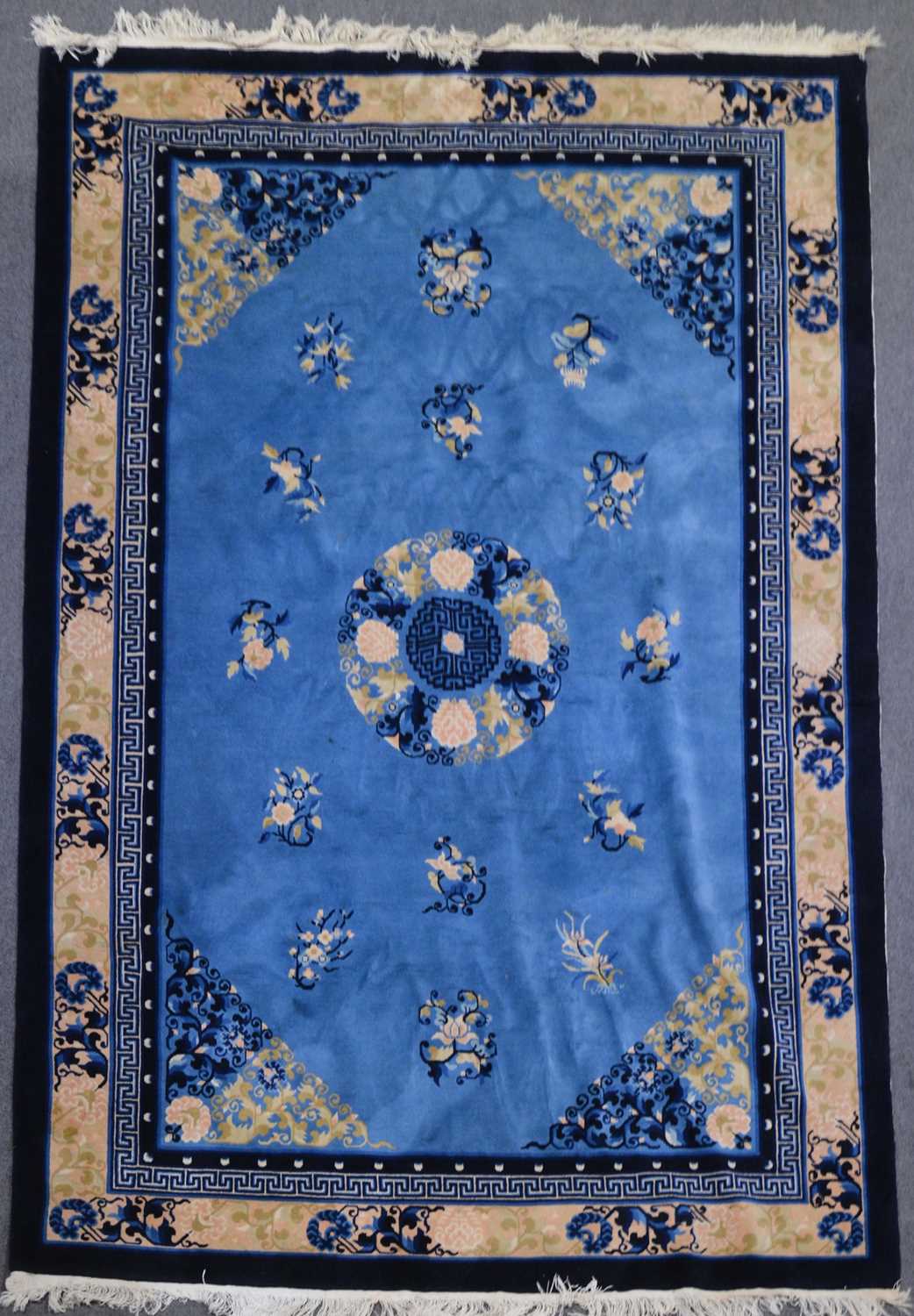 Lot 434 - Chinese sculptured wool rug