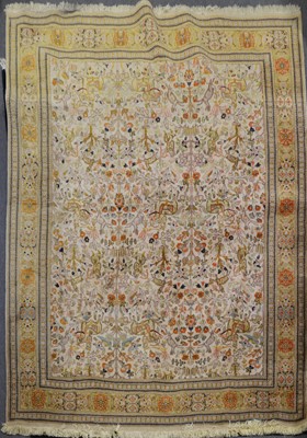 Lot 437 - Persian wool small carpet