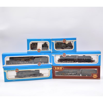 Lot 356 - Six Airfix and Great model railways OO gauge model railway locomotives