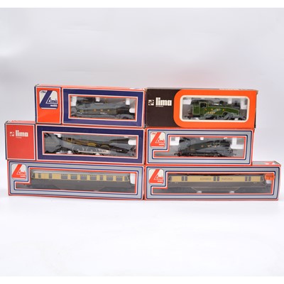 Lot 452 - Six Lima HO gauge model railway locomotives