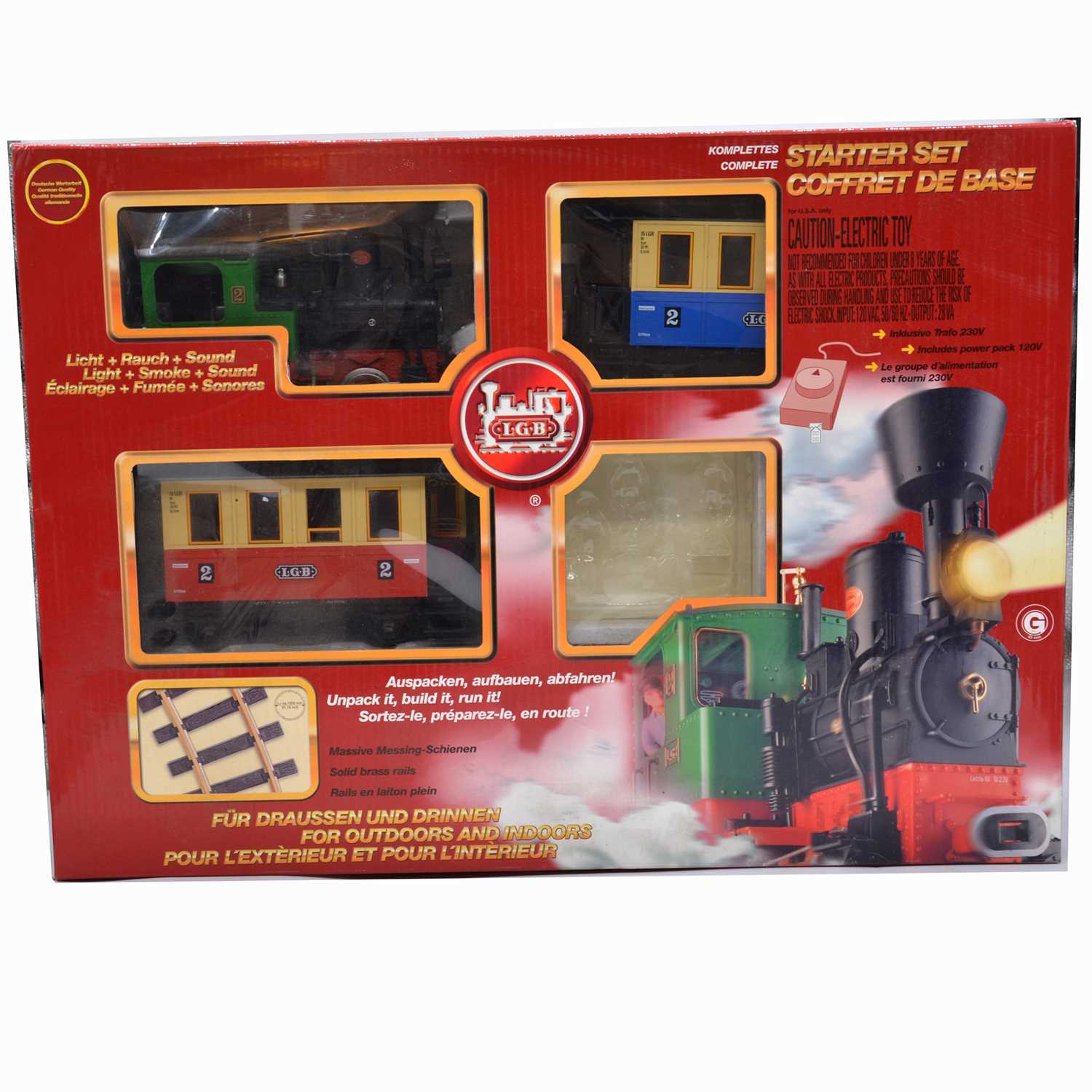 Lot 109 - LGB G scale model railway set ref 78302,