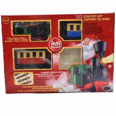 Lot 109 - LGB G scale model railway set ref 78302, starter set, boxed.