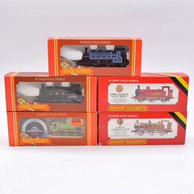 Lot 339 - Five Hornby railways OO gauge model railway locomotives