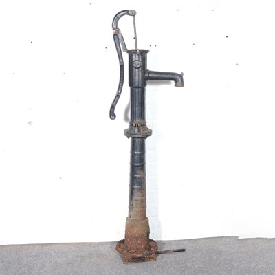 Lot 443 - Victorian cast iron water pump