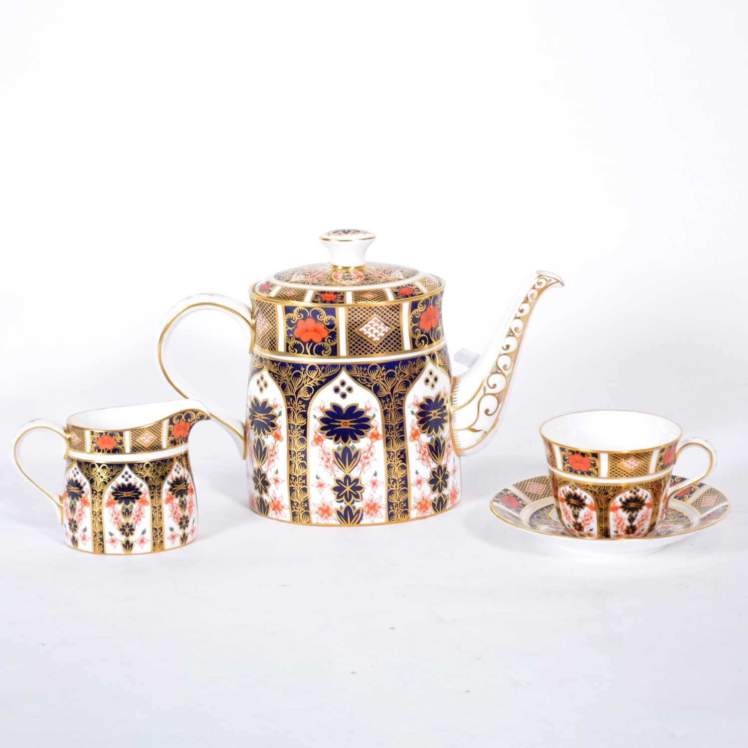 Lot 110 - Extensive collection of Royal Crown Derby bone china teaware