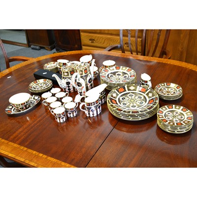 Lot 110 - Extensive collection of Royal Crown Derby bone china teaware