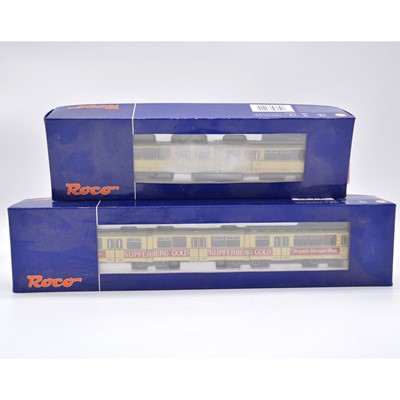 Lot 392 - Two Roco HO gauge model railway trams