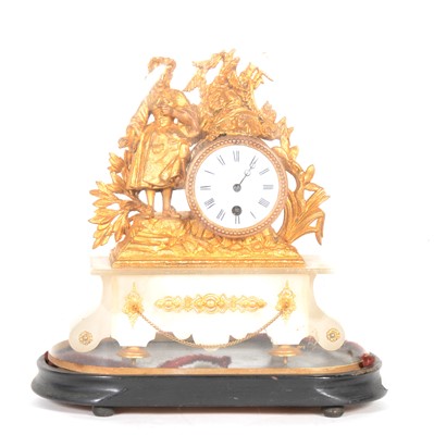 Lot 242 - French mantel clock