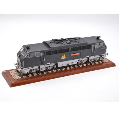 Lot 166 - A scratch-built O gauge locomotive, BR 'Sir Daniel Gooch' diesel turbine locomotive