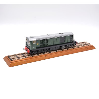 Lot 177 - A scratch-built fine scale O gauge locomotive, B.R. class 20 'Chopper' diesel locomotive no. D8000