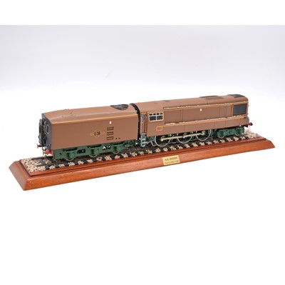 Lot 161 - A scratch-built fine scale O gauge GT3 locomotive and tender