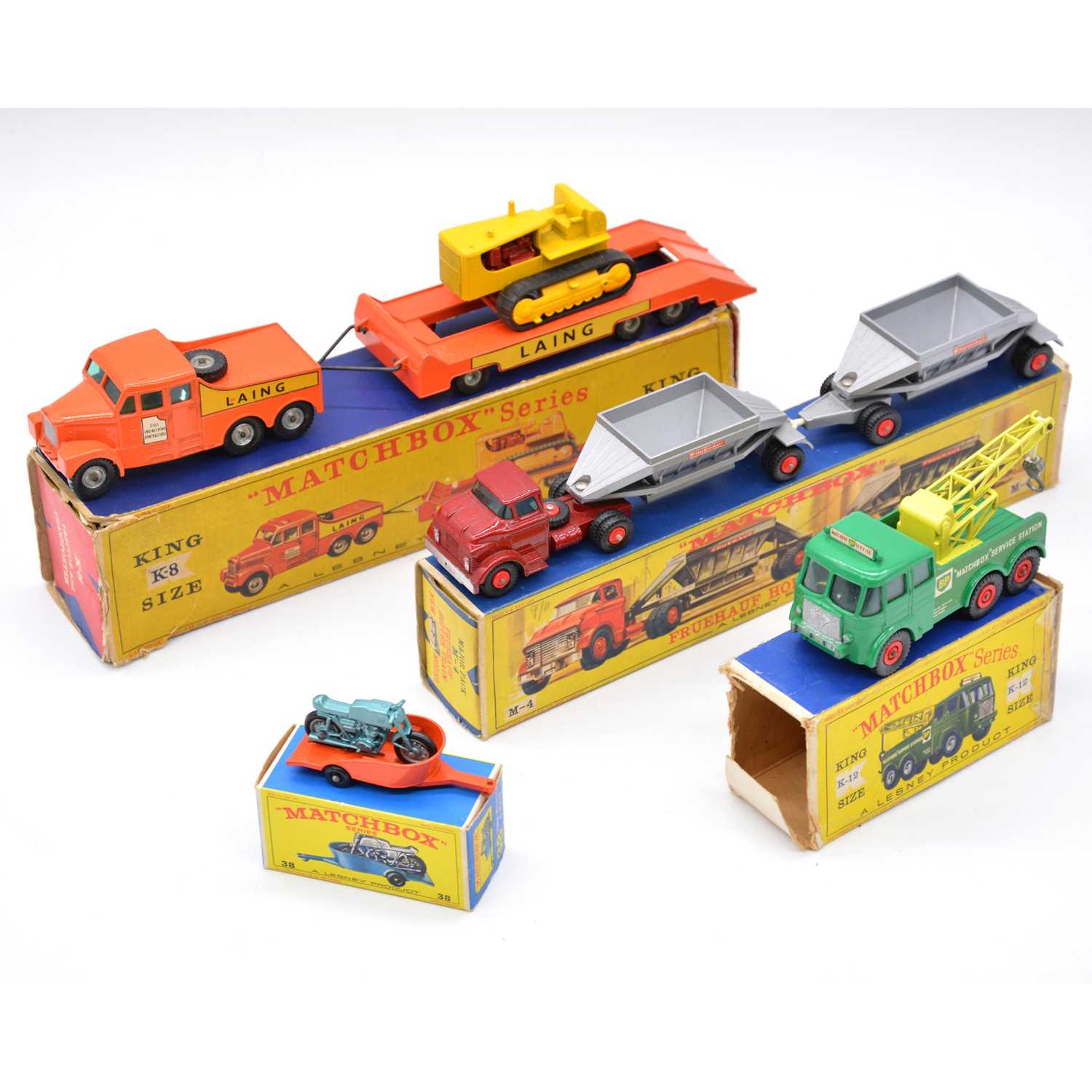 Lesney Lot 1133 - Four Matchbox Lesney die-cast models, all