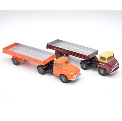 Lot 1142 - Two Tri-ang Spot-on die-cast models Ford Thames Trader and Austin Prime Mover