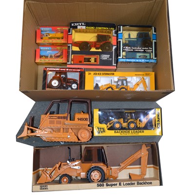 Lot 1192 - Nine Ertl, Joal and Halsall JCB's, tractors and other working vehicles