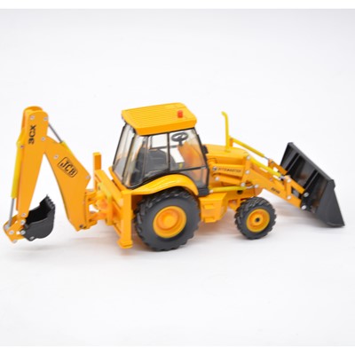 Lot 1149 - A pre-production prototype Britains JCB 3CX sitemaster backhoe loader