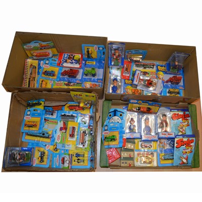 Lot 1166 - Ertl and Bandai card-back Thomas the Tank Engine die-cast models, and others