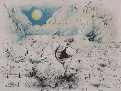 Lot 491 - Ronald Searle, Swine Lake