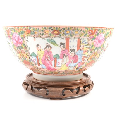 Lot 43 - Chinese porcelain famille rose bowl