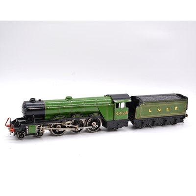 Lot 158 - Bassett-Lowke O gauge model railway electric locomotive, LNER 4-6-2 'Flying Scotsman'