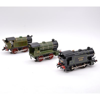 Lot 156 - Three Hornby O gauge model railway electric locomotives