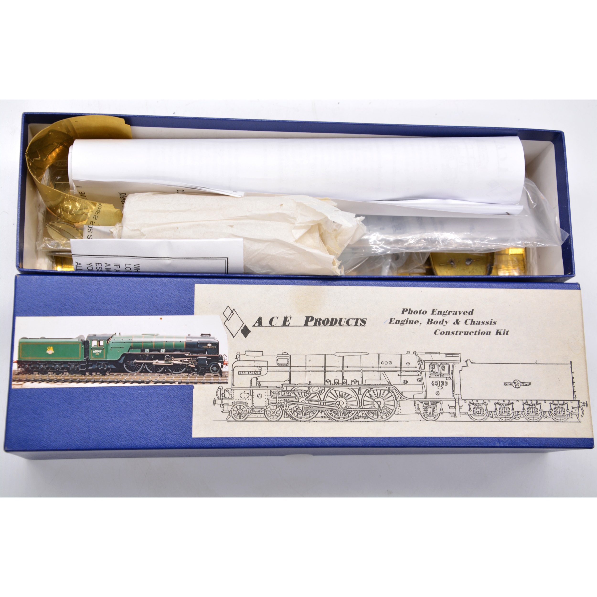 Scale O Model Train Kit Lot 138 - ACE O gauge model railway locomotive kit