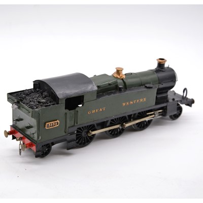 Lot 144 - Leeds Model Company O gauge model railway electric locomotive, GWR 2-6-2 no. 5155