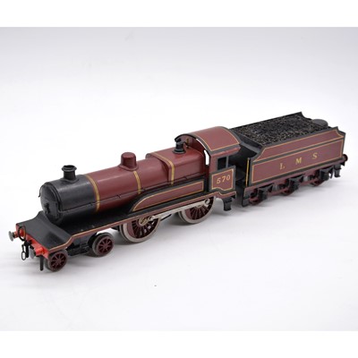 Lot 133 - Leeds Model Company O gauge model railway electric locomotive, LMS 4-4-0 no. 570