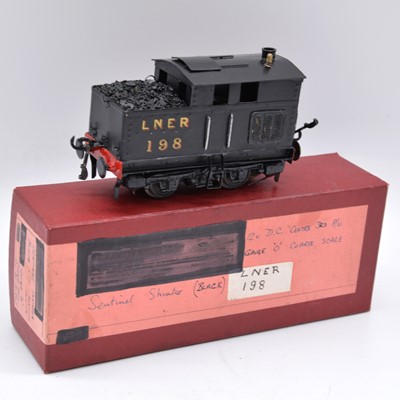 Lot 189 - Renaissance Limited O gauge sentinel shunter locomotive engine LNER 198